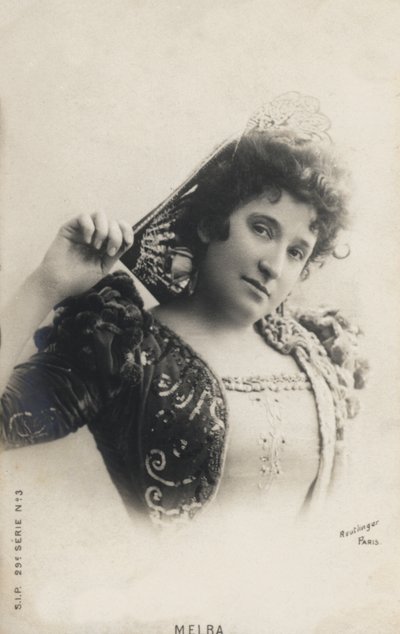 Dame Nellie Melba de French Photographer